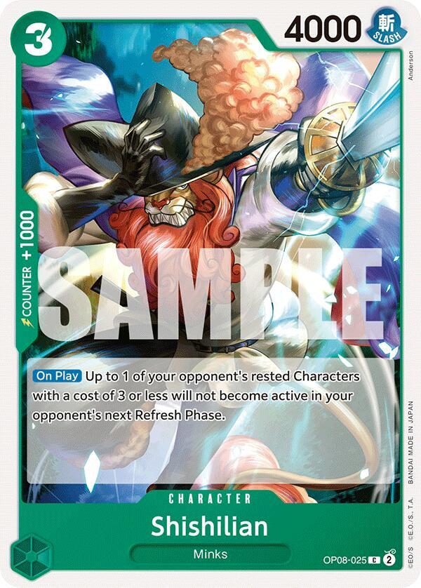 Shishilian OP08-025 Common-Kantocards