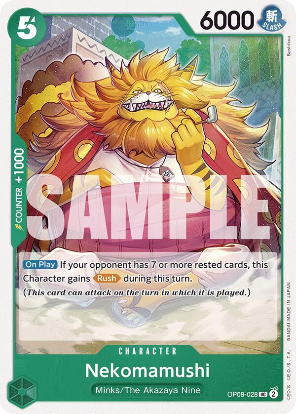 Nekomamushi OP08-028 Uncommon-Kantocards