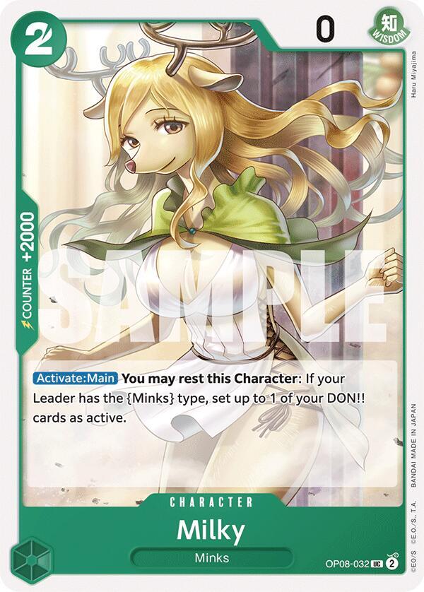 Milky OP08-032 Uncommon-Kantocards