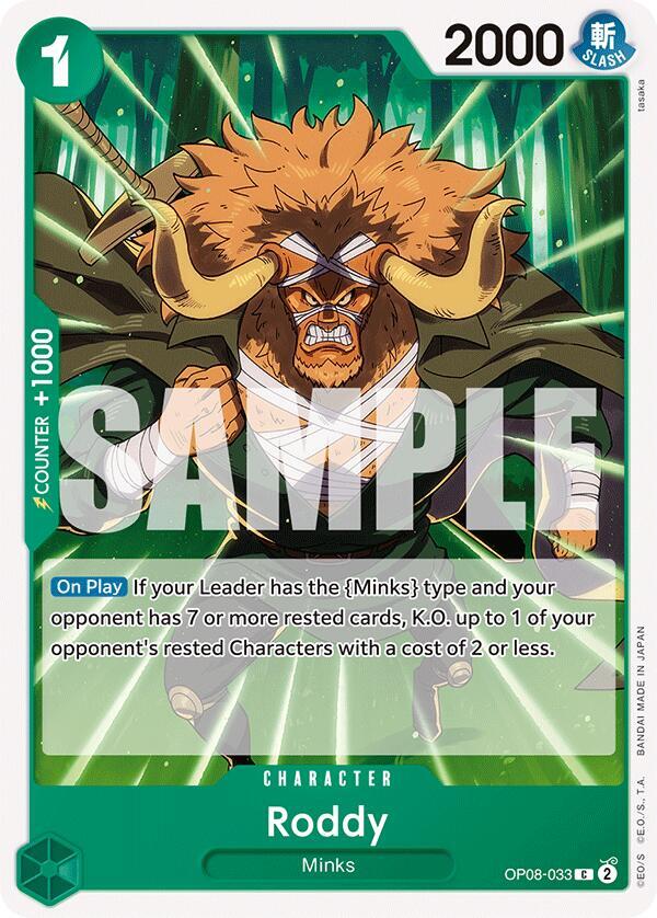 Roddy OP08-033 Common-Kantocards