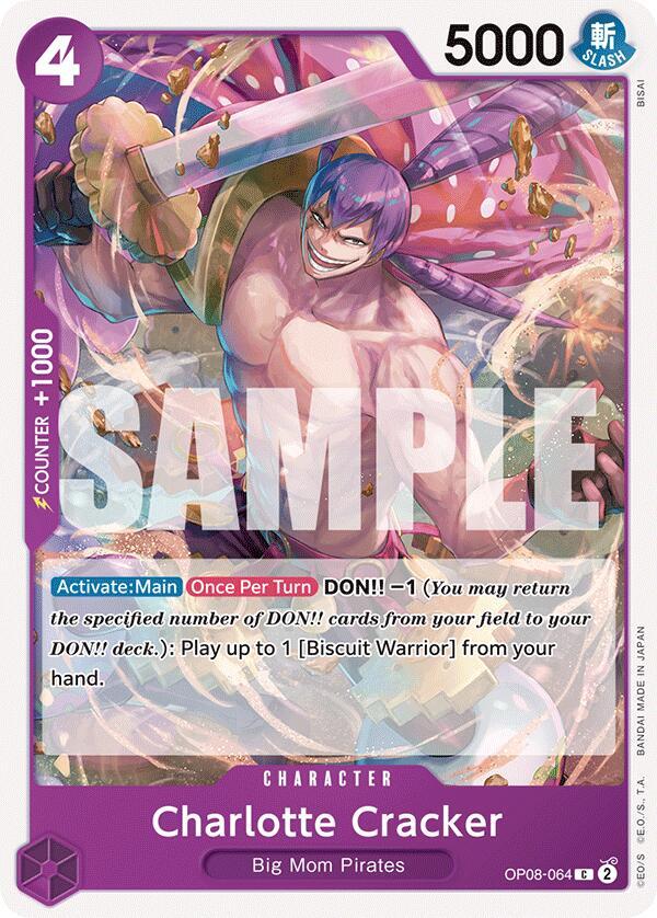 Charlotte Cracker OP08-064 Common-Kantocards