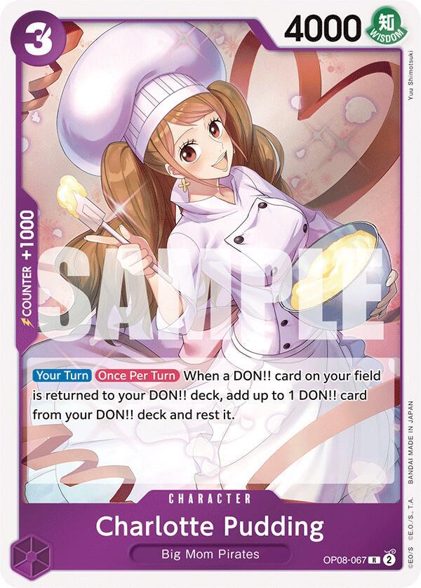 Charlotte Pudding OP08-067 Rare-Kantocards