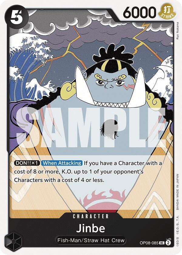 Jinbe OP08-085 Uncommon-Kantocards