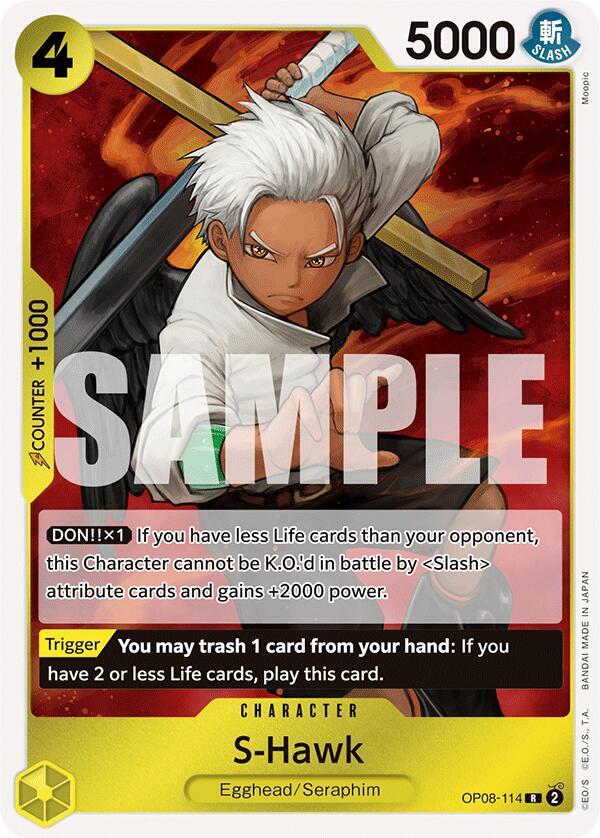 S-Hawk OP08-114 Rare-Kantocards