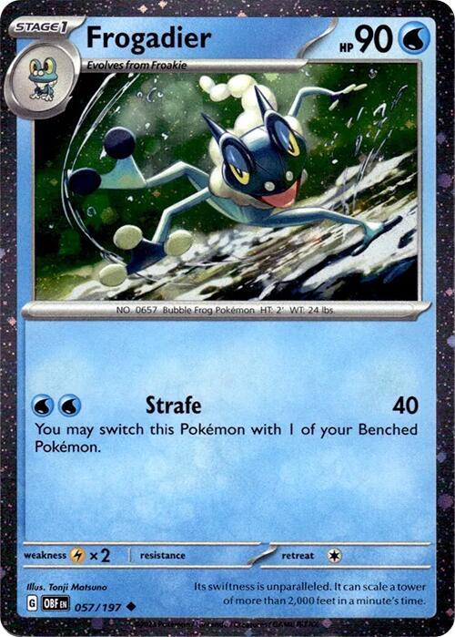 Greninja ex SVP 132 + Froakie/Frogadier Promo-Kantocards