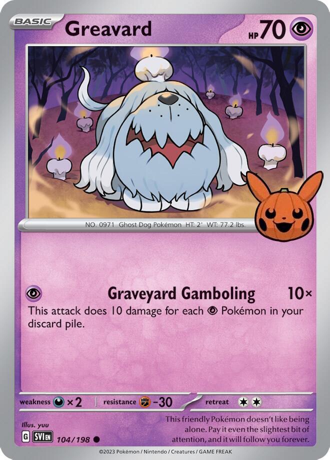 Greavard 042/091 - Common - Trick or Trade 2024-Kantocards