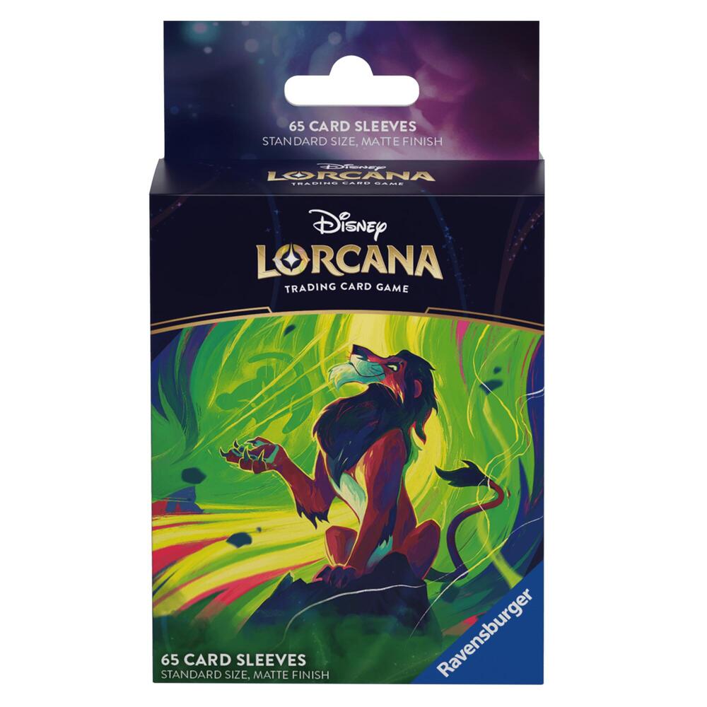 Lorcana - Azurite Sea - Scar Vengeful Lion (Card Sleeves)-Kantocards
