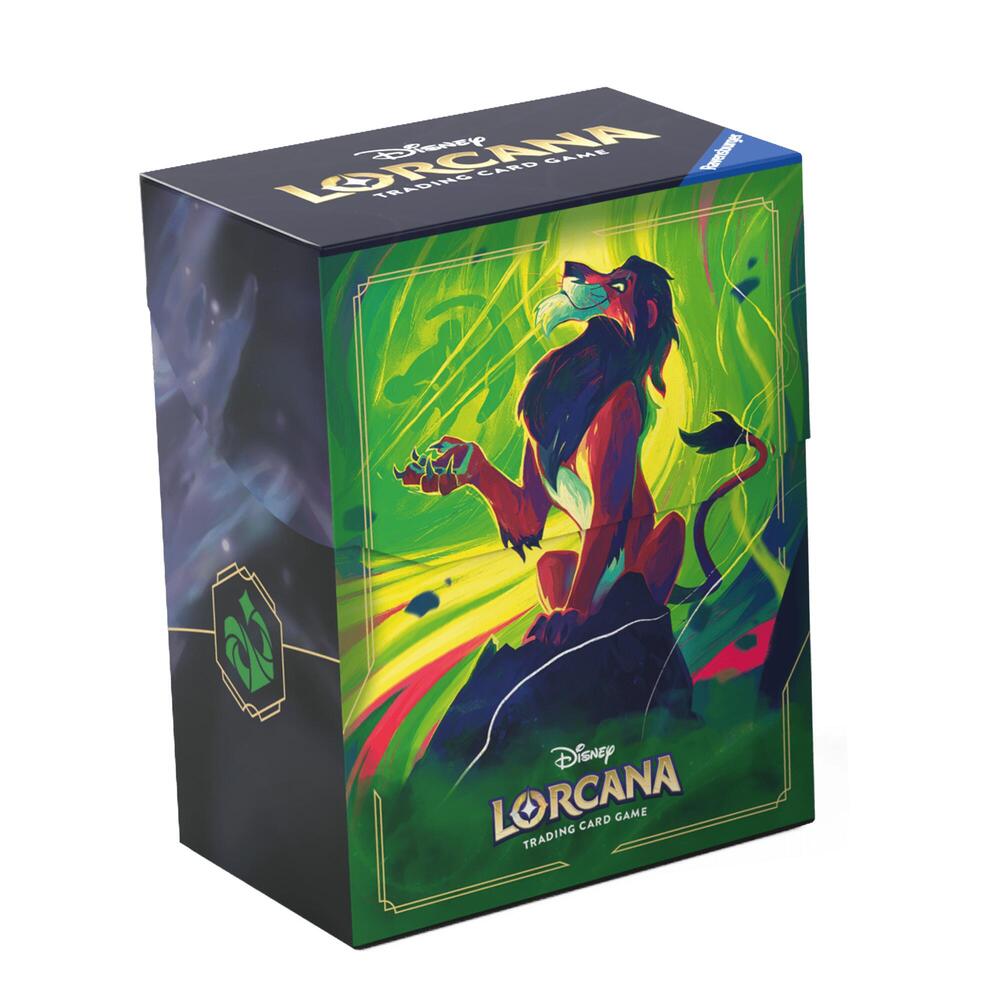 Lorcana - Azurite Sea - Scar Vengeful Lion (Deck Box)-Kantocards