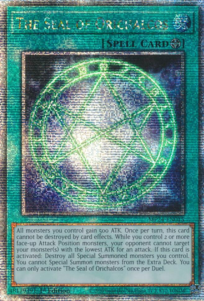The Seal of Orichalcos MP24-EN015 - (QCSR)-Kantocards