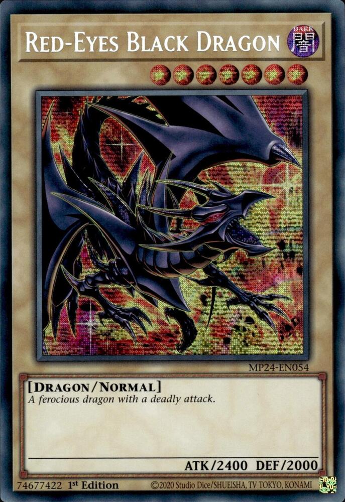 Red-Eyes Black Dragon (alternate artwork) MP24-EN054 - (PSR)-Kantocards