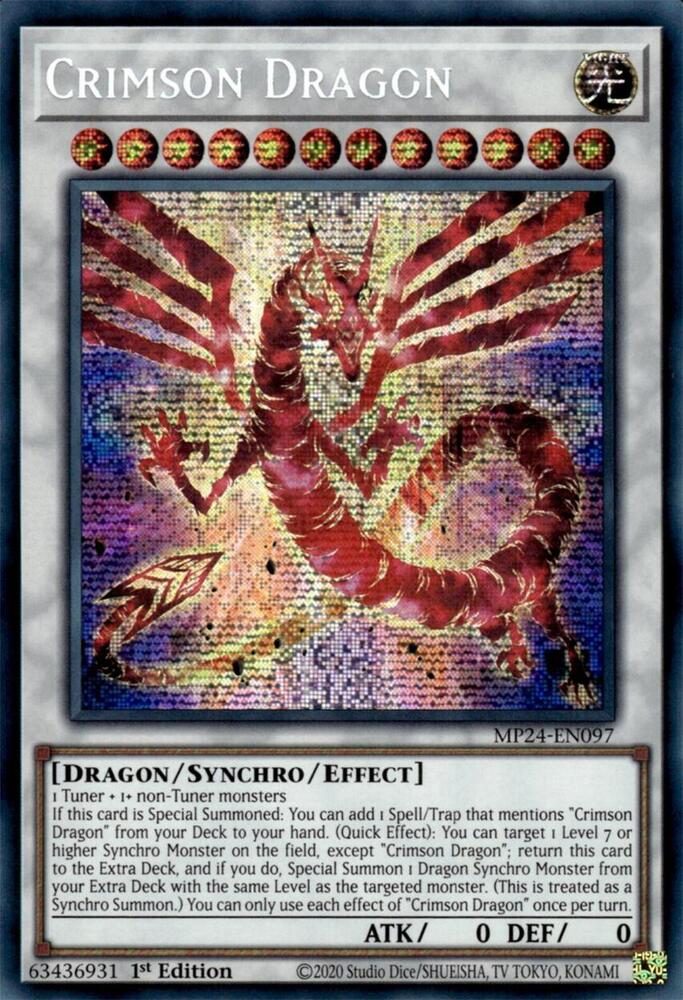 Crimson Dragon MP24-EN097 - (PSR)-Kantocards