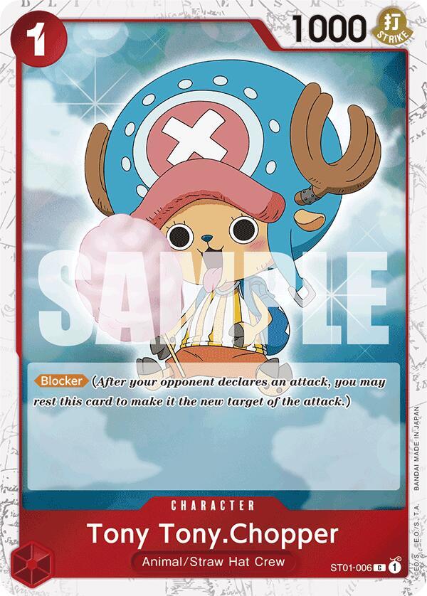 Tony Tony.Chopper - ST01-006 - Pirate Flag Foil - Common-Kantocards