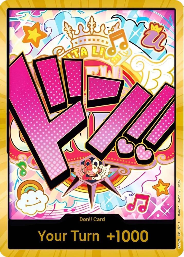 DON!! Card (Uta) (Gold) -Kantocards