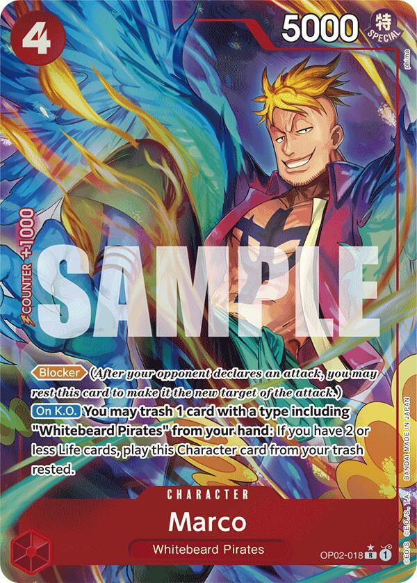 Marco - OP02-018 - Super Parallel - Rare-Kantocards
