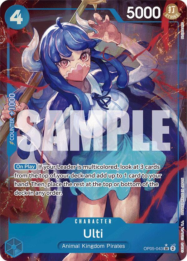 Ulti - OP05-043 - Super Parallel - Super Rare-Kantocards