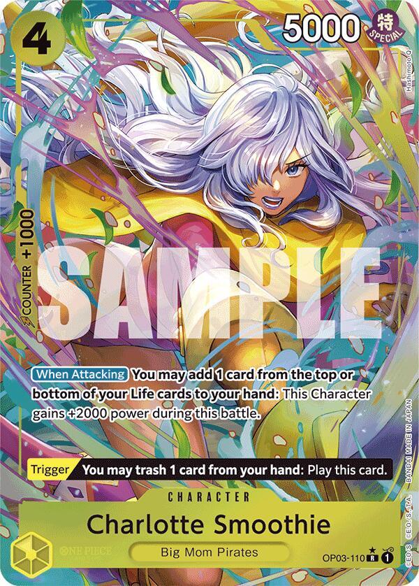 Charlotte Smoothie - OP03-110 - Super Parallel - Rare-Kantocards