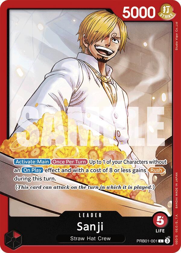 Sanji - PRB01-001 - Leader-Kantocards