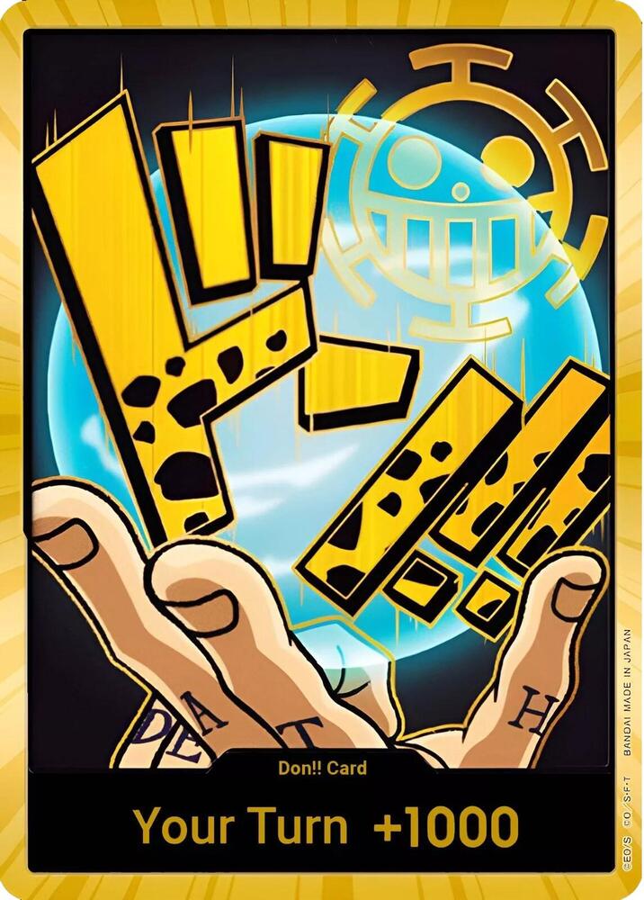 DON!! Card (Trafalgar Law) (Gold) -Kantocards