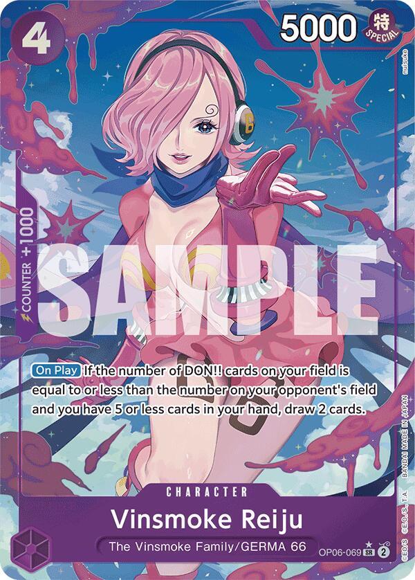 Vinsmoke Reiju - OP06-069 - Super Parallel - Super Rare-Kantocards