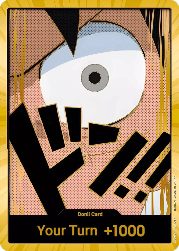 DON!! Card (Luffy) (Gold) -Kantocards