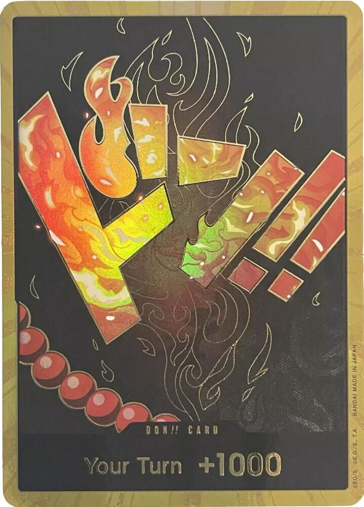 DON!! Card (Ace) (Gold) -Kantocards