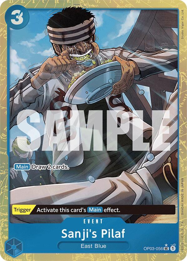 Sanji's Pilaf - OP03-056 - Super Parallel - Uncommon-Kantocards