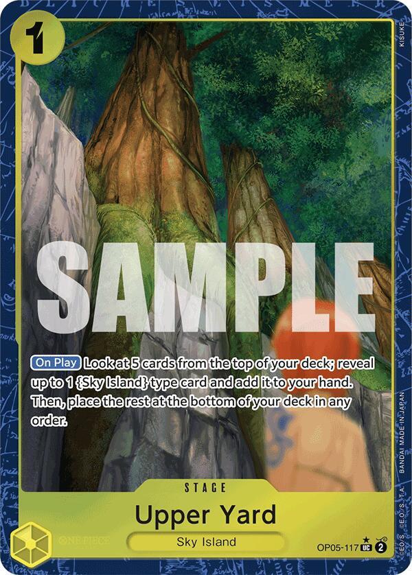 Upper Yard - OP05-117 - Super Parallel - Uncommon-Kantocards