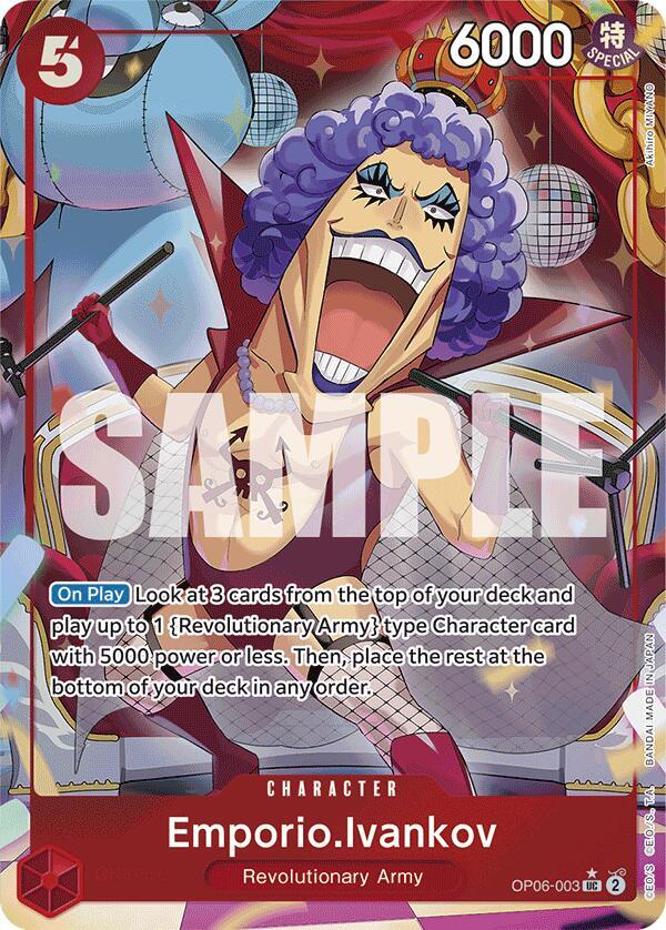 Emporio.Ivankov - OP06-003 - Full Art - Uncommon-Kantocards