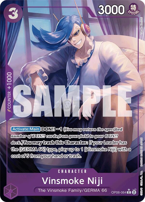 Vinsmoke Niji - OP06-064 - Full Art - Common-Kantocards