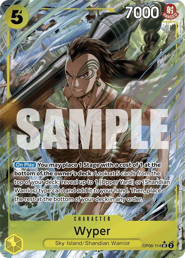 Wyper - OP06-114 - Full Art - Uncommon-Kantocards