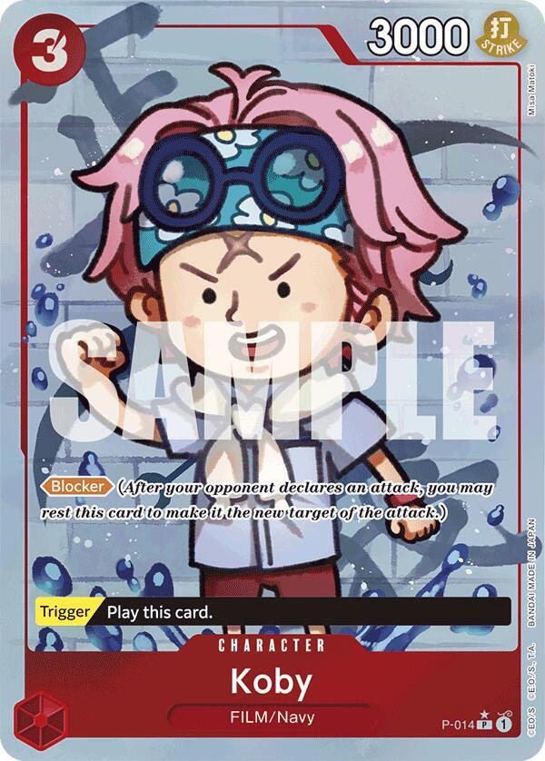 Koby - P-014 - Full Art - Promo-Kantocards