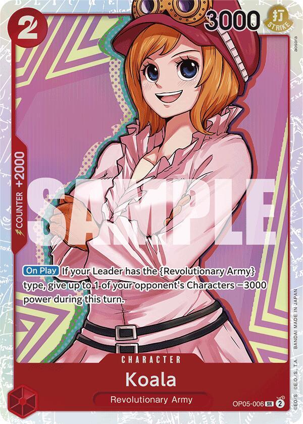 Koala - OP05-006 - The Best Reprint - Super Rare-Kantocards