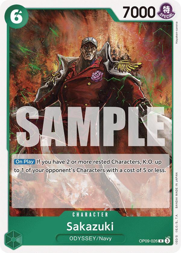 Sakazuki - OP09-026 - Rare-Kantocards