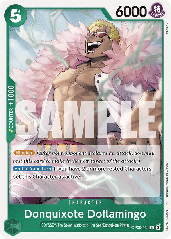 Donquixote Doflamingo - OP09-031 - Rare-Kantocards