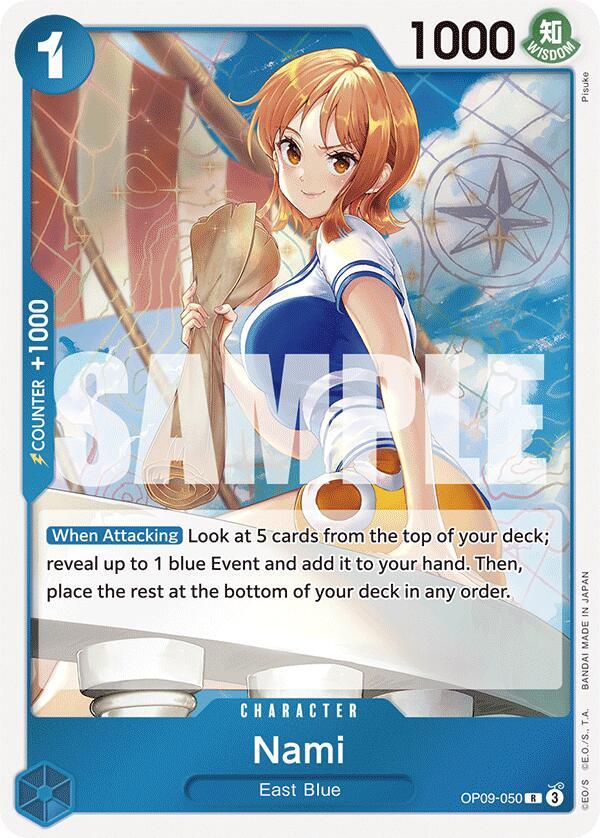 Nami - OP09-050 - Rare-Kantocards