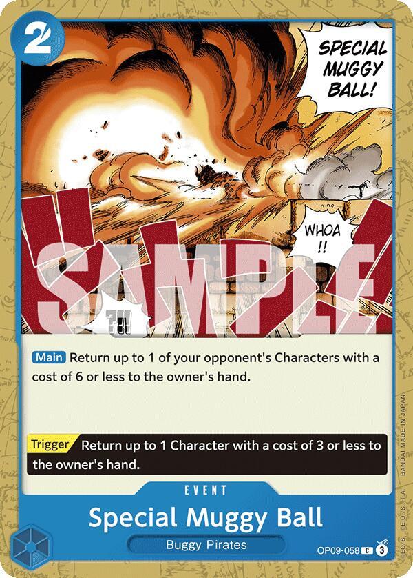 Special Muggy Ball - OP09-058 - Common-Kantocards