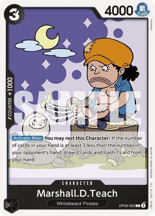 Marshall.D.Teach - OP09-092 - Common-Kantocards