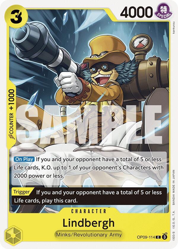 Lindbergh - OP09-114 - Common-Kantocards