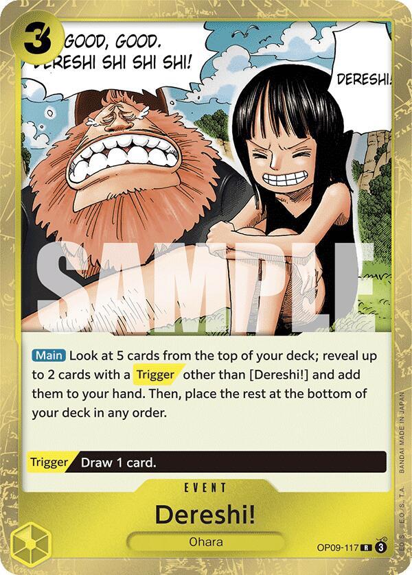 Dereshi! - OP09-117 - Rare-Kantocards