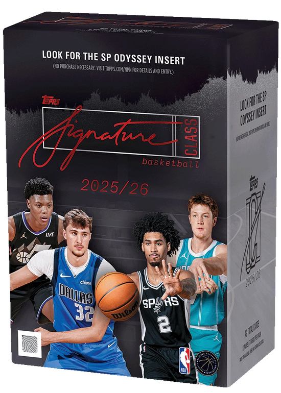 2025-26 Topps Signature Class Basketball - Value Box