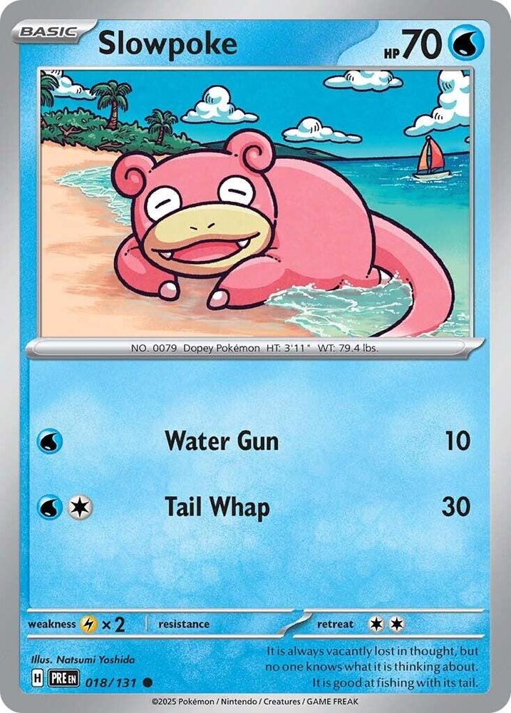 Slowpoke 018/131 - Common -Kantocards
