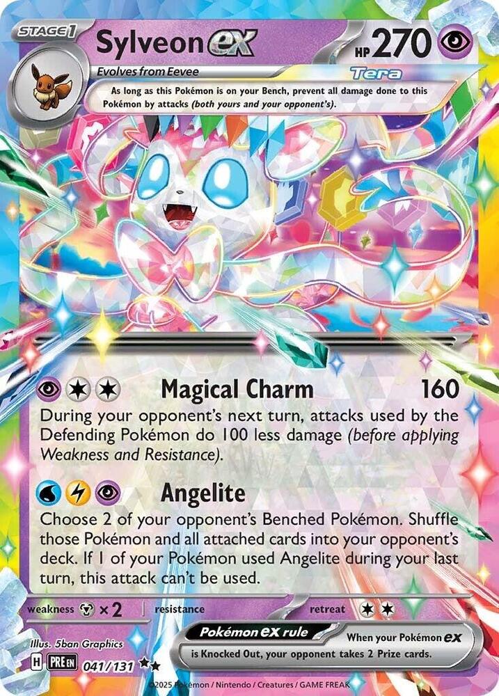 Sylveon ex 041/131 - Double Rare -Kantocards