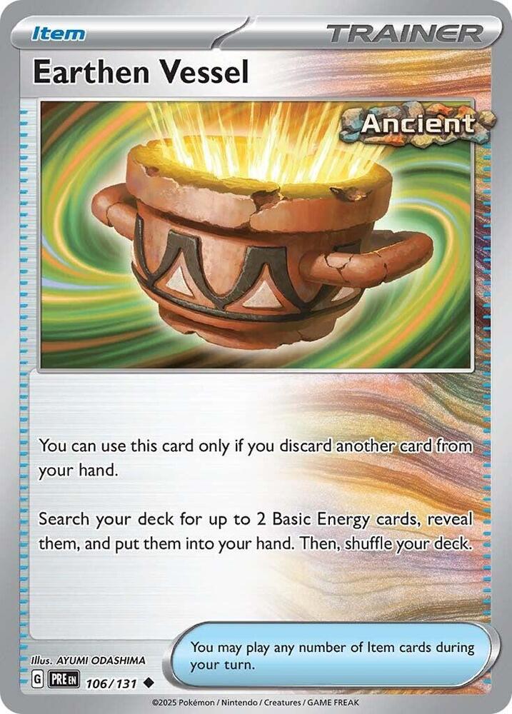 Earthen Vessel 106/131 - Uncommon -Kantocards