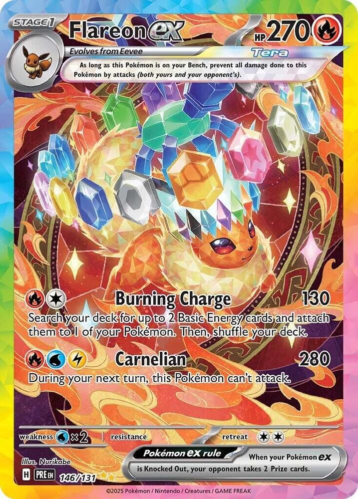 Flareon ex 146/131 - Special Illustration Rare -Kantocards