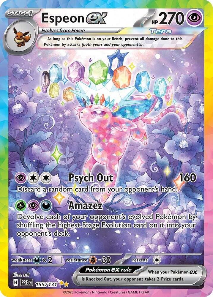 Espeon ex 155/131 - Special Illustration Rare -Kantocards