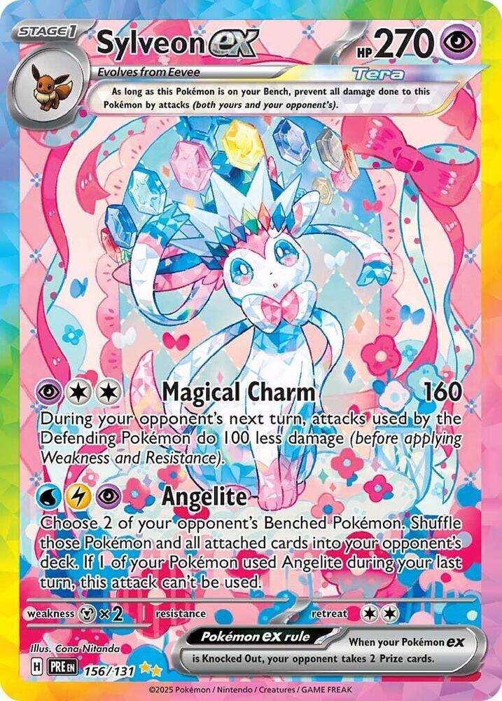 Sylveon ex 156/131 - Special Illustration Rare -Kantocards