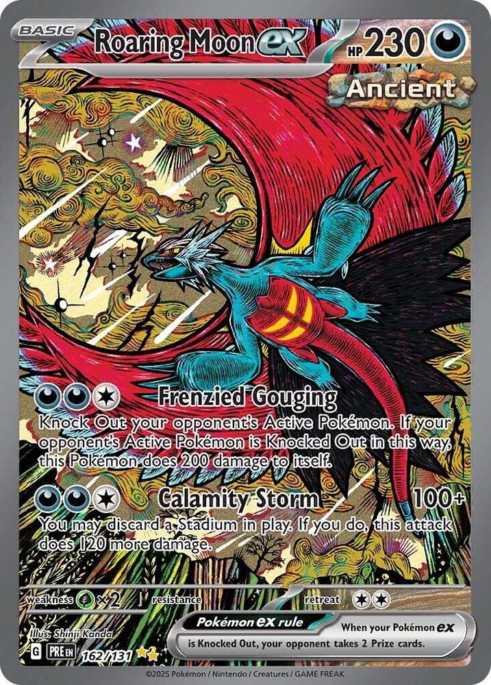 Roaring Moon ex 162/131 - Special Illustration Rare -Kantocards