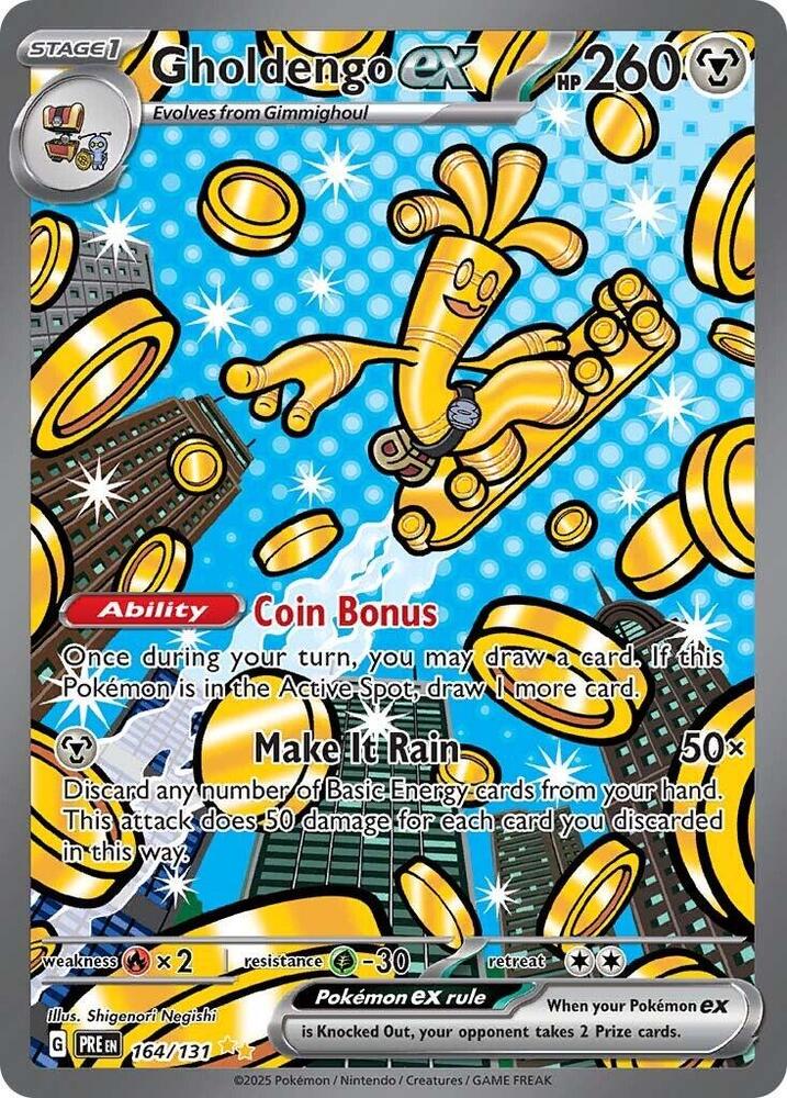 Gholdengo ex 164/131 - Special Illustration Rare -Kantocards