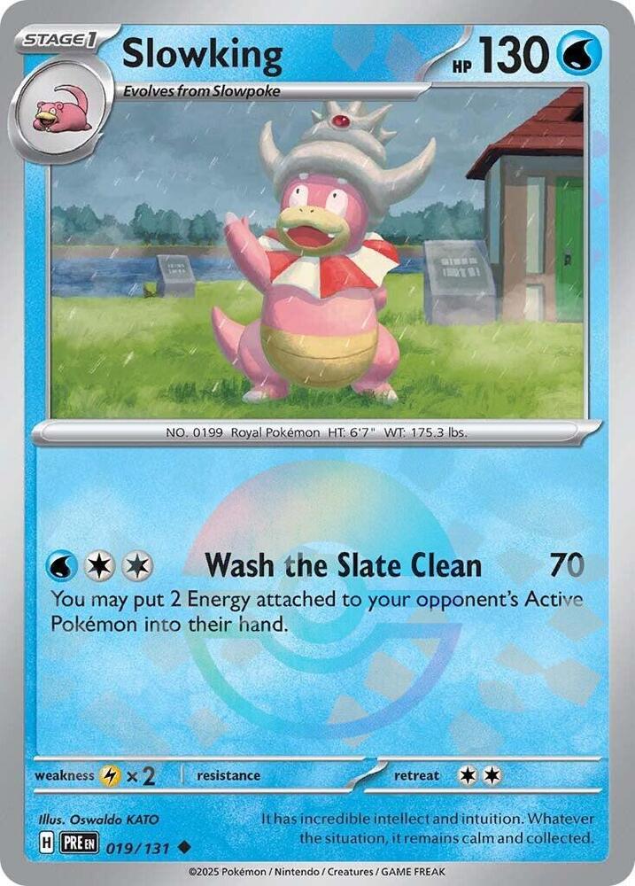 Slowking 019/131 - Uncommon - Holo (Poke Ball Pattern)-Kantocards