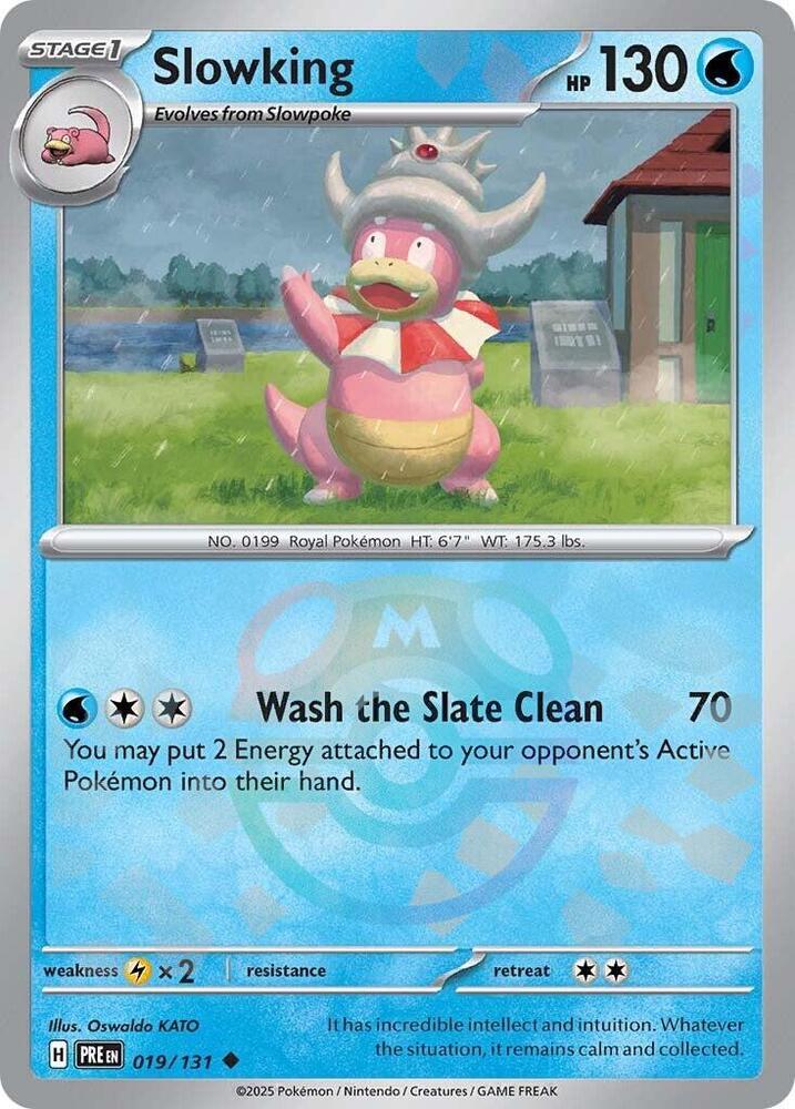 Slowking 019/131 - Uncommon - Holo (Master Ball Pattern)-Kantocards